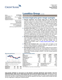 Luxottica Group (LUX.MI)