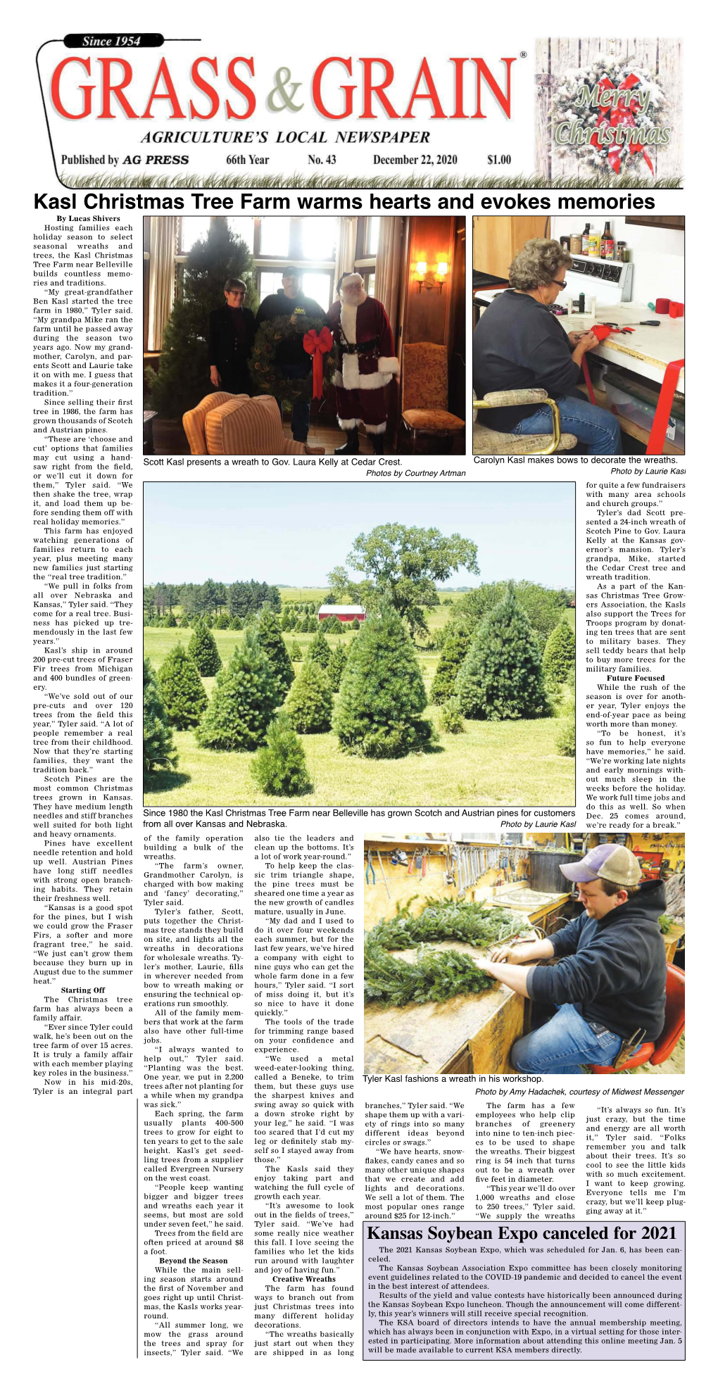 Kasl Christmas Tree Farm Warms Hearts and Evokes Memories