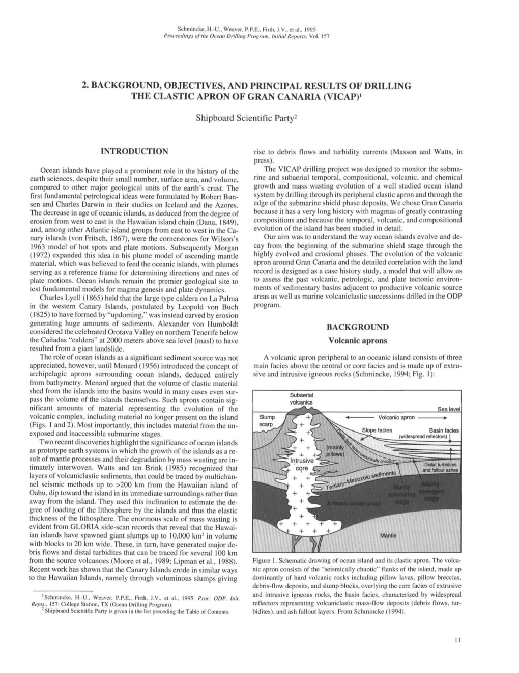 Ocean Drilling Program Initial Reports Volume
