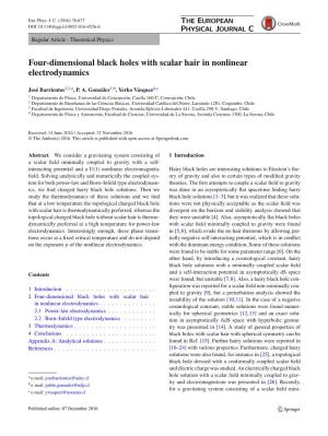 Four-Dimensional Black Holes with Scalar Hair in Nonlinear Electrodynamics