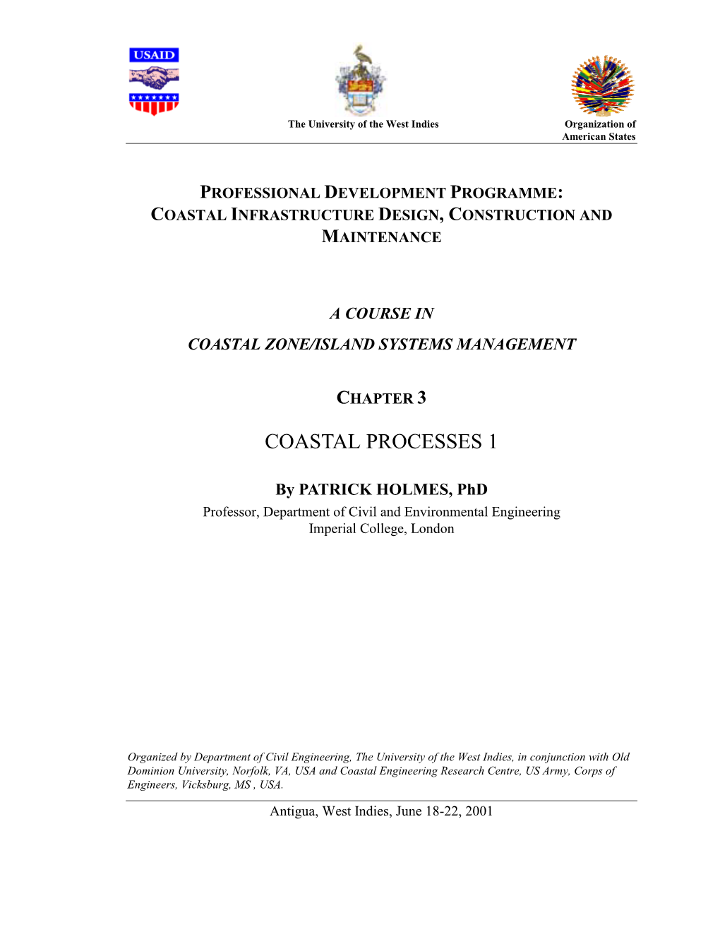 Coastal Processes 1