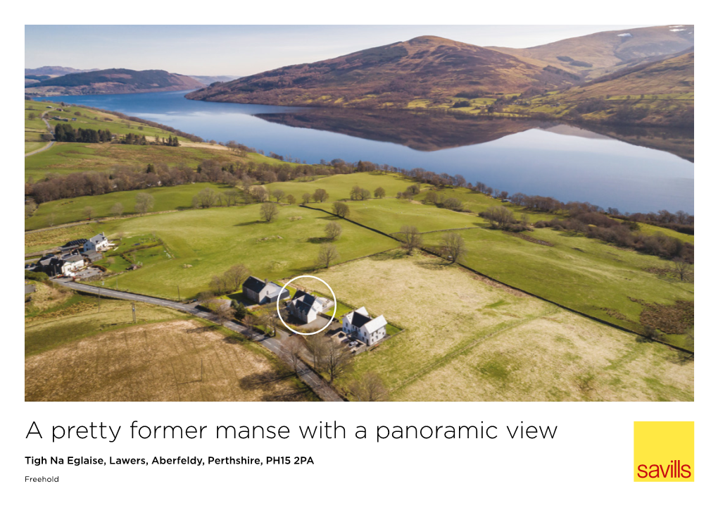 A Pretty Former Manse with a Panoramic View