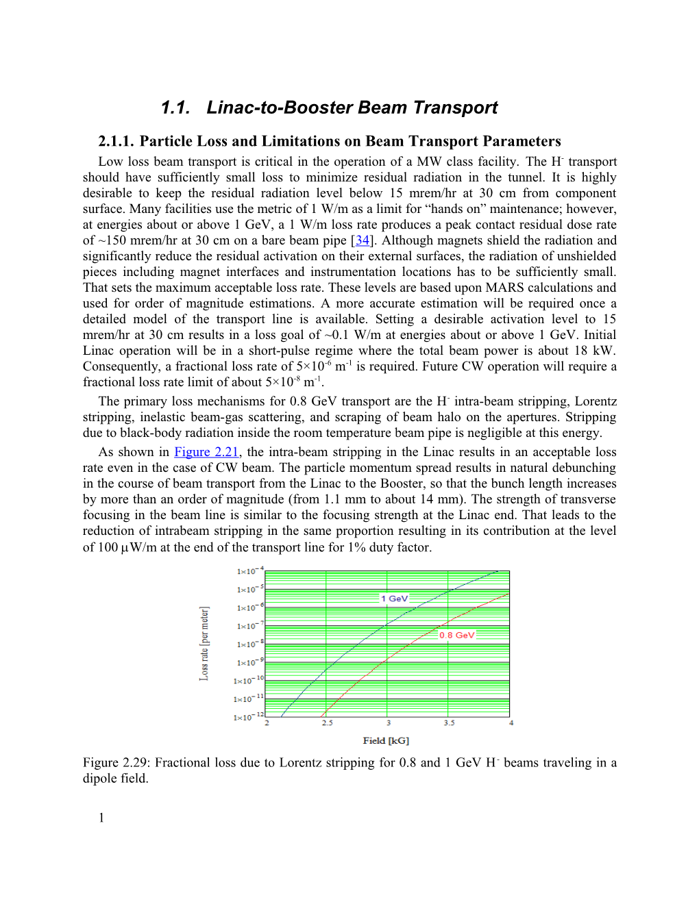 2.2. Linac-To-Booster Beam Transport