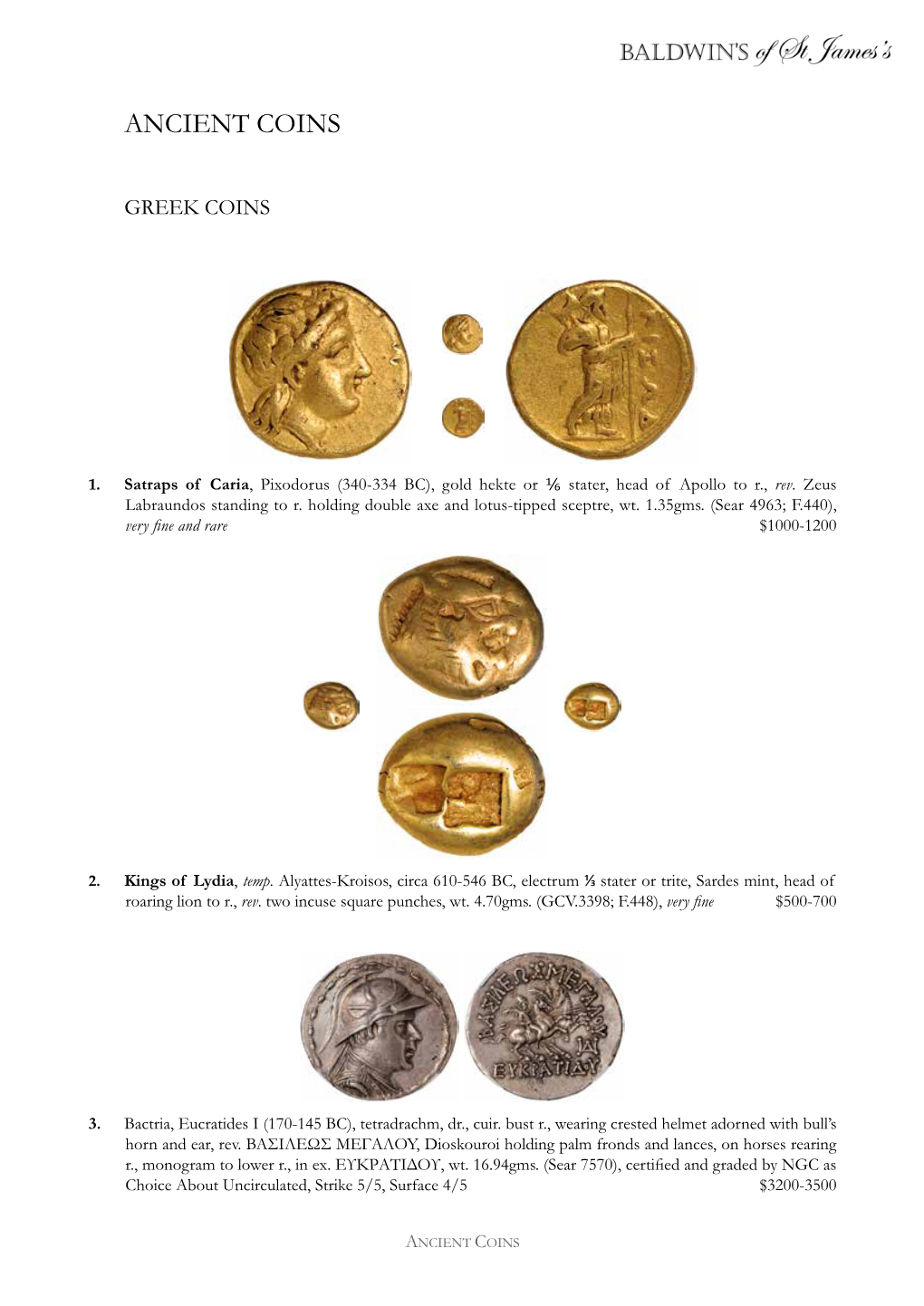 Ancient Coins