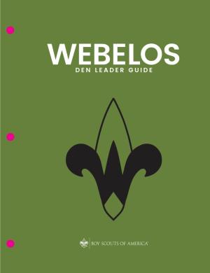 Webelos Leader Guide
