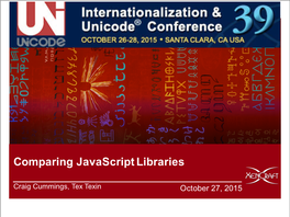 Comparing Javascript Libraries