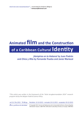 Animated Filmand the Construction of a Caribbean Cultural Identity