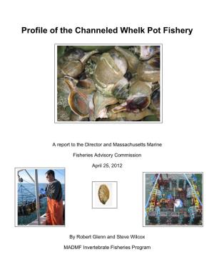 Profile of the Channeled Whelk Pot Fishery