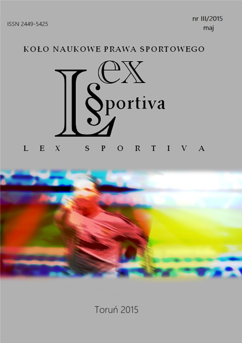 'Lex Sportiva' – Nr 3