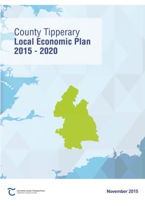 Economic Plan 2015 – 2020