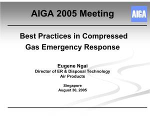 AIGA 2005 Meeting