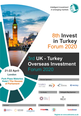 Turkey Overseas Investment Forum 2020