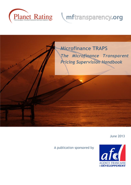 Microfinance TRAPS