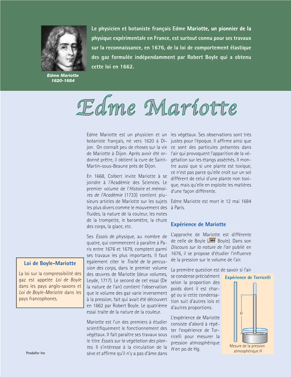 Edme Mariotte