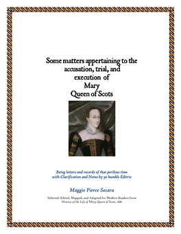 The Examination of Mary Queen of Scots