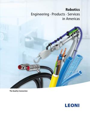 Robotics Engineering · Products · Services in Americas