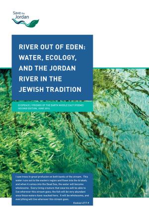 River out of Eden: Water, Ecology, and the Jordan River in the Jewish