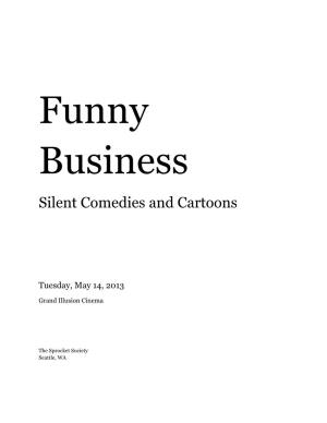 Silent Comedies and Cartoons