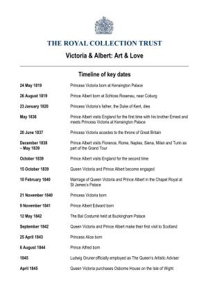 THE ROYAL COLLECTION TRUST Victoria & Albert: Art & Love
