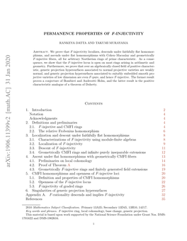 Permanence Properties of F-Injectivity