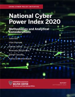National Cyber Power Index 2020 [PDF]