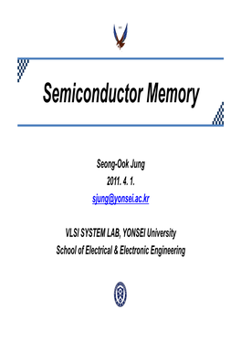 Semiconductor Memory