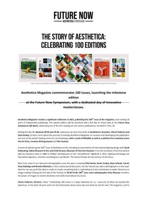 Aesthetica Issue 100 Celebrations