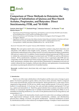 Comparison of Three Methods to Determine the Degree Of