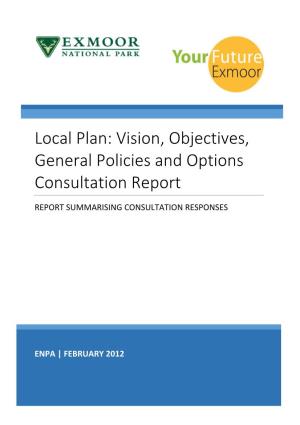 Consultation Report 2011