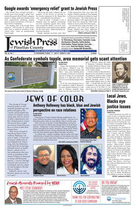 JEWS of COLOR Jamal Stafford: Battling Racism ‘Like Screaming Into an Abyss’ “When I First Heard About Floyd, I Was Numb to It,” Benjamin Bowen Says Jamal Stafford