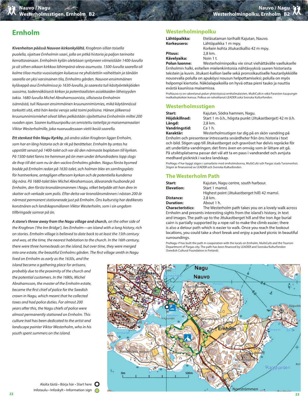 Ernholm B2 Westerholminpolku, Ernholm B2