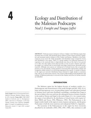 Ecology and Distribution of the Malesian Podocarps Neal J