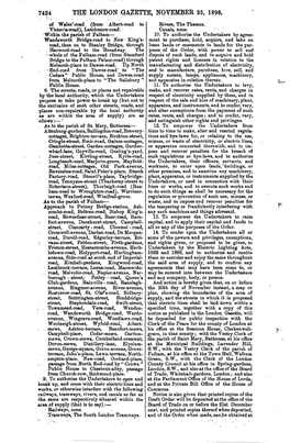 7424 the London Gazette, November 25, 1898