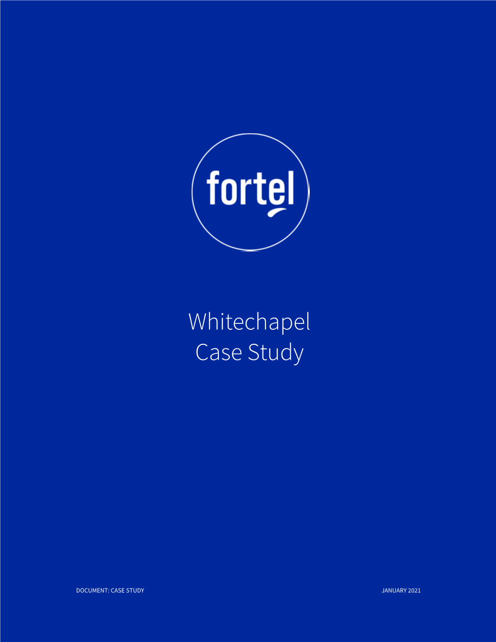 Whitechapel Case Study