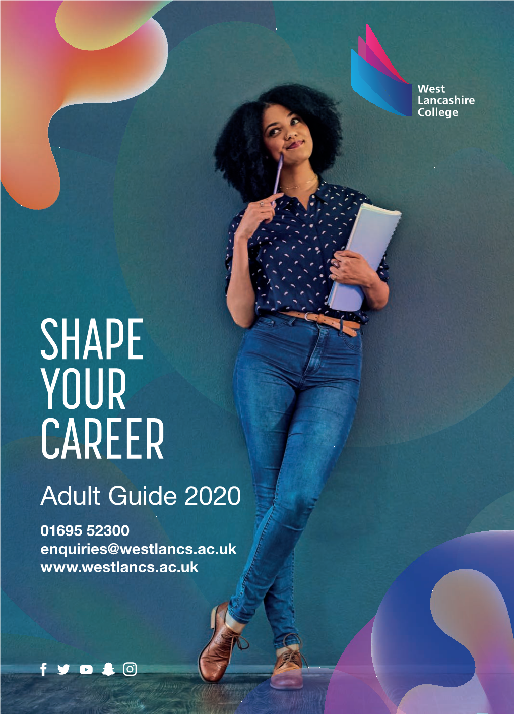 Adult Guide 2020 01695 52300 Enquiries@Westlancs.Ac.Uk