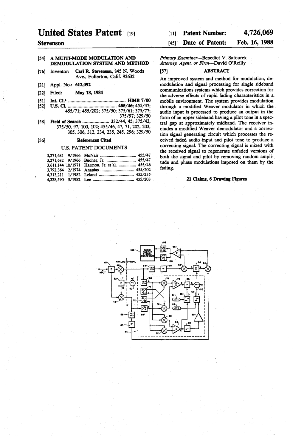 A Muiti-Mode Modulation and Demodulation System and Method