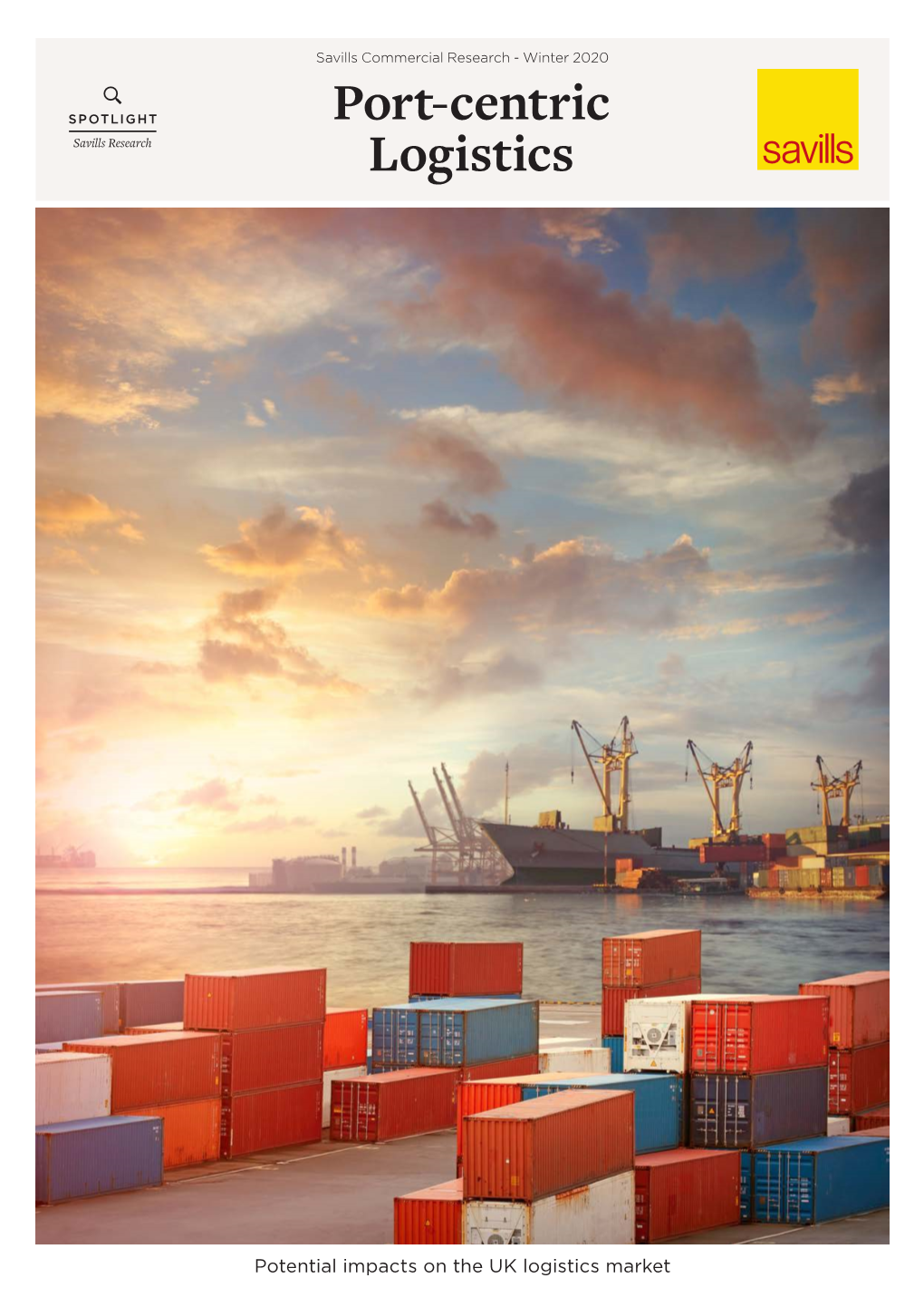 Port-Centric Logistics