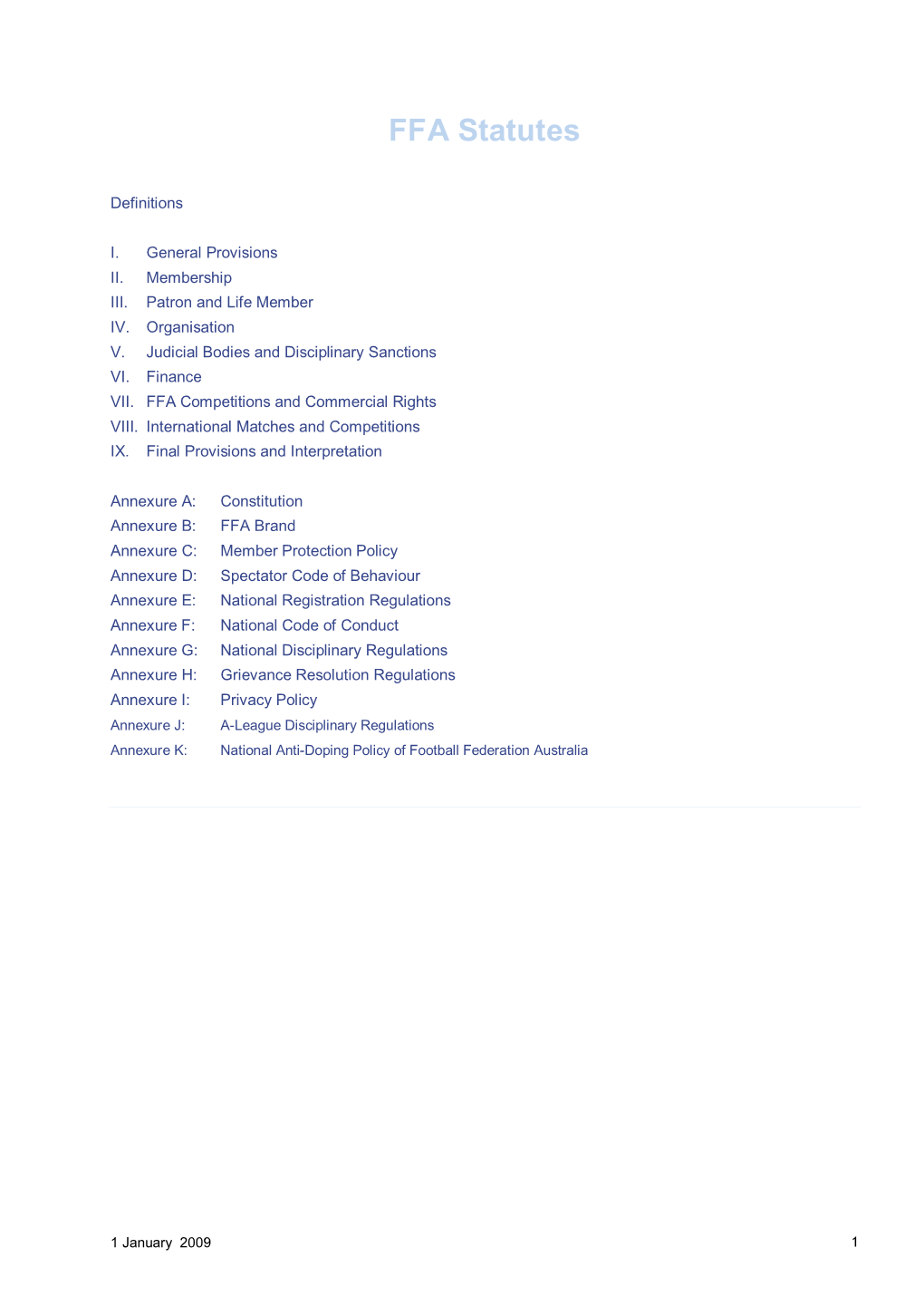 FFA Statutes Final 020209