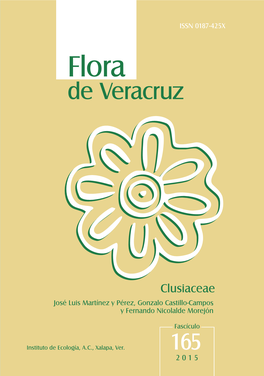 Clusiaceae José Luis Martínez Y Pérez, Gonzalo Castillo-Campos