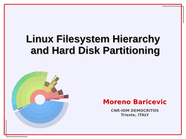 Linux Filesystem Hierarchy and Hard Disk Partitioning