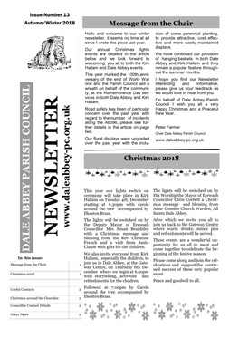 Dale Abbey Newsletter Autumn-Winter2018.Pub