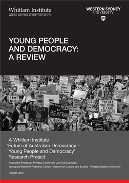 Young People and Democracy: a Review