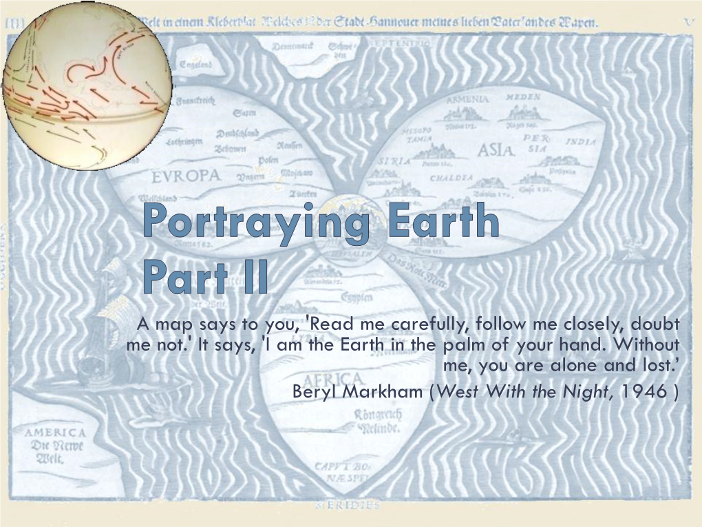 Portraying Earth