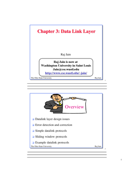 Chapter 3: Datalink Layer