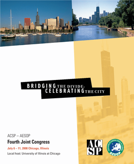 Fourth Joint Congress July 6 – 11, 2008 Chicago, Illinois Local Host: University of Illinois at Chicago Leadership.Doc