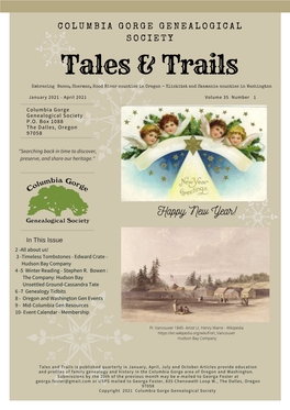 CGGS Tales and Trails 2020