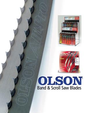 Olson's Band and Scroll Saw Blade Catalog
