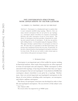 Net Convergence Structures with Applications to Vector Lattices