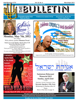 Bulletin – Mar. / April 2012