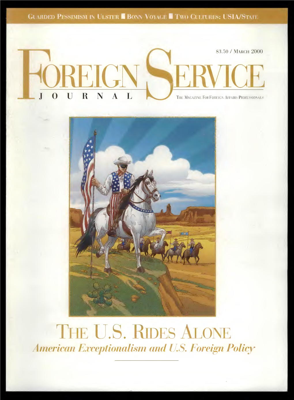 The Foreign Service Journal, March 2000